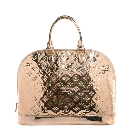 Louis Vuitton Monogram Miroir Alma MM Gold 1 of 7
