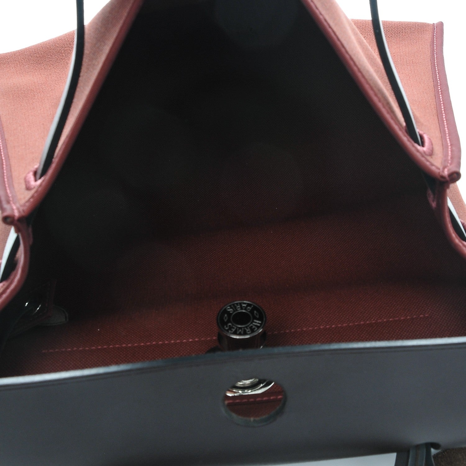 Hermes Toile Vache Hunter Herbag Zip 31 PM Rouge H Ebene 5 of 9