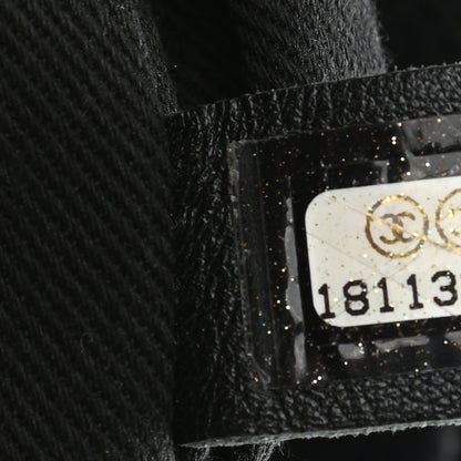 Chanel Caviar Quilted CC Timeless Soft Tote Black 7 of 10
