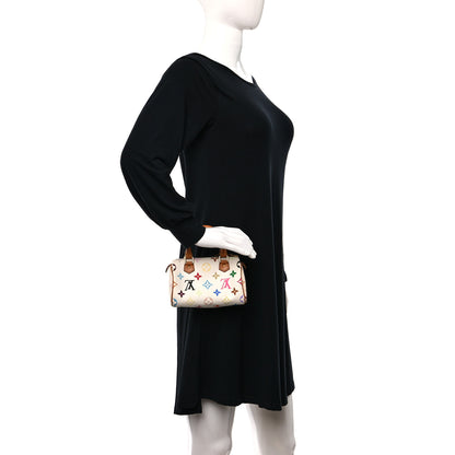 Louis Vuitton Monogram Multicolor Mini Sac HL Speedy White 2 of 7