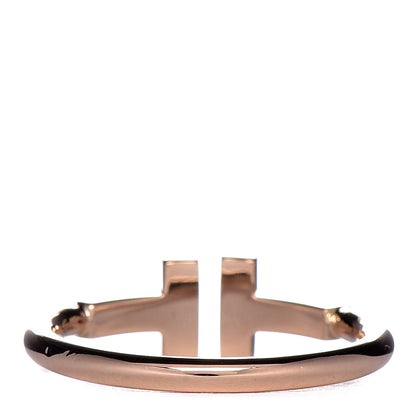 Tiffany 18K Rose Gold T Wire Ring 48 4.5 3 of 5