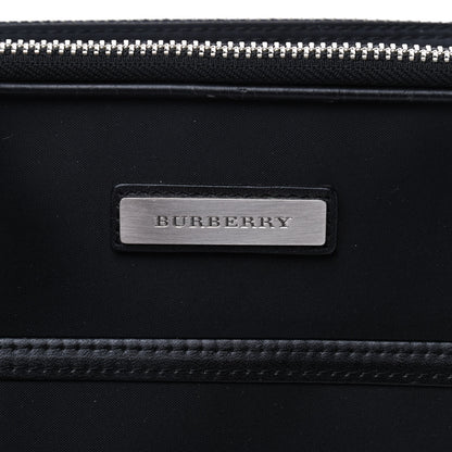 Burberry Nylon Zip Top Messenger Bag Black 7 of 7