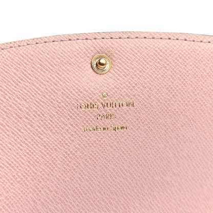 Louis Vuitton Monogram Emilie Wallet Rose Ballerine 6 of 8