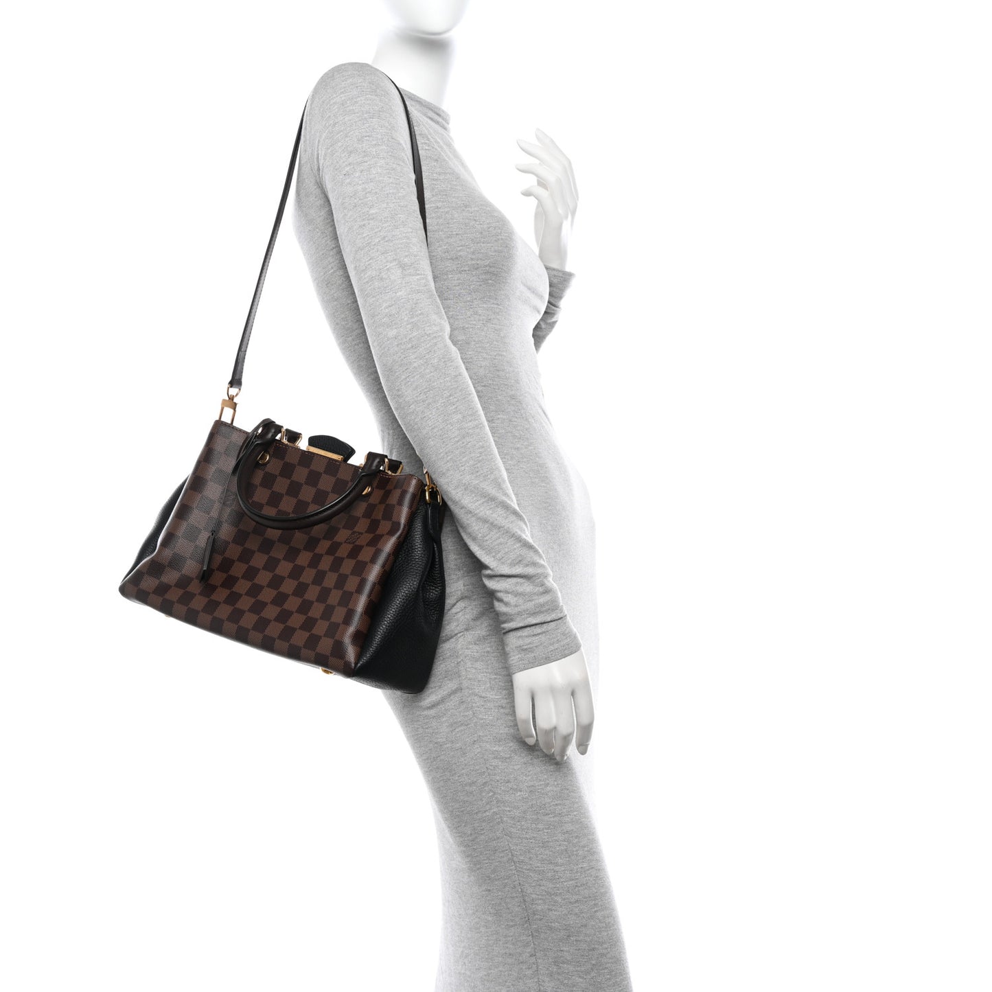Damier Ebene Cuir Taurillon Brittany Black