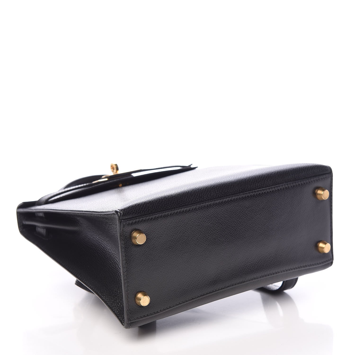 Hermes Courchevel Kelly Sellier Ado Backpack Black 4 of 10