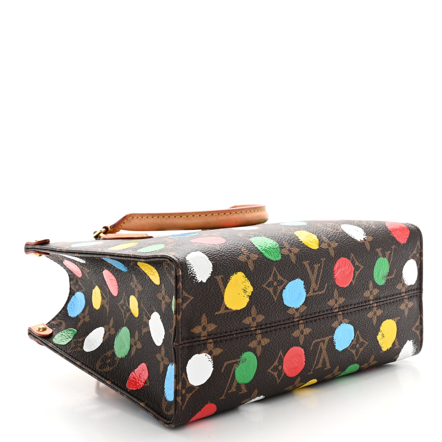Louis Vuitton LV X YK Monogram Dots Onthego PM Multicolor 4 of 10
