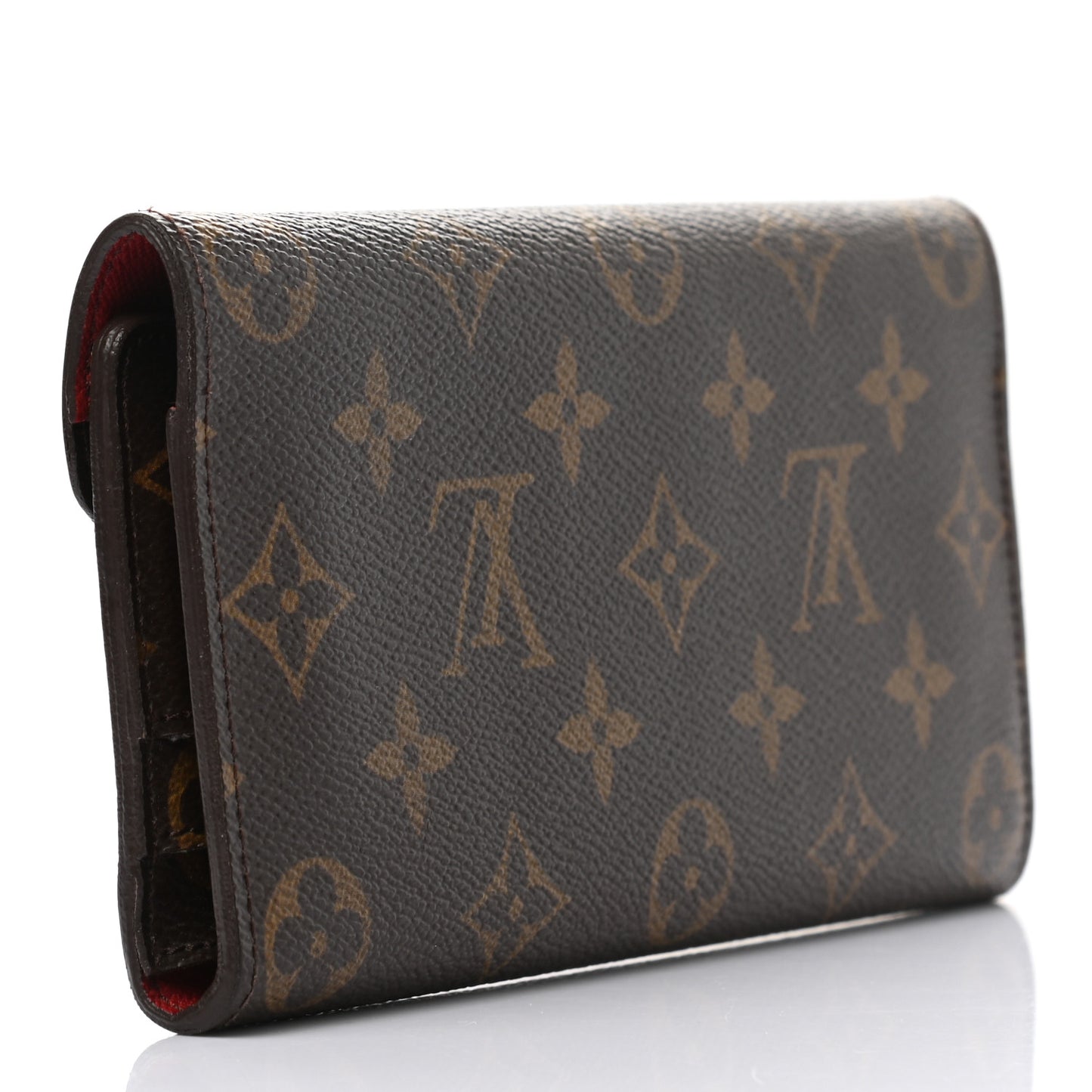 Monogram Josephine Wallet Red