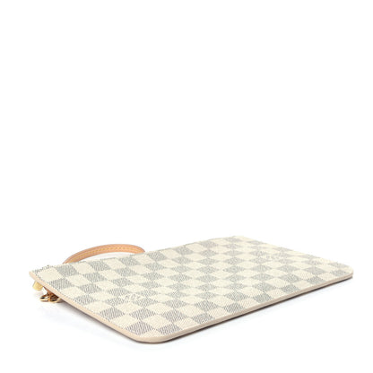 Louis Vuitton Damier Azur Neverfull MM GM Pochette 4 of 10