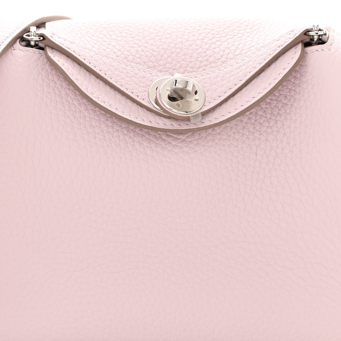 Taurillon Clemence Verso Mini Lindy 20 Mauve Pale