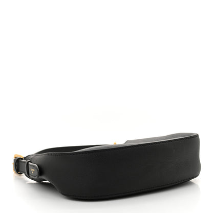 Louis Vuitton Grained Calfskin Low Key Shoulder Bag Black 4 of 9