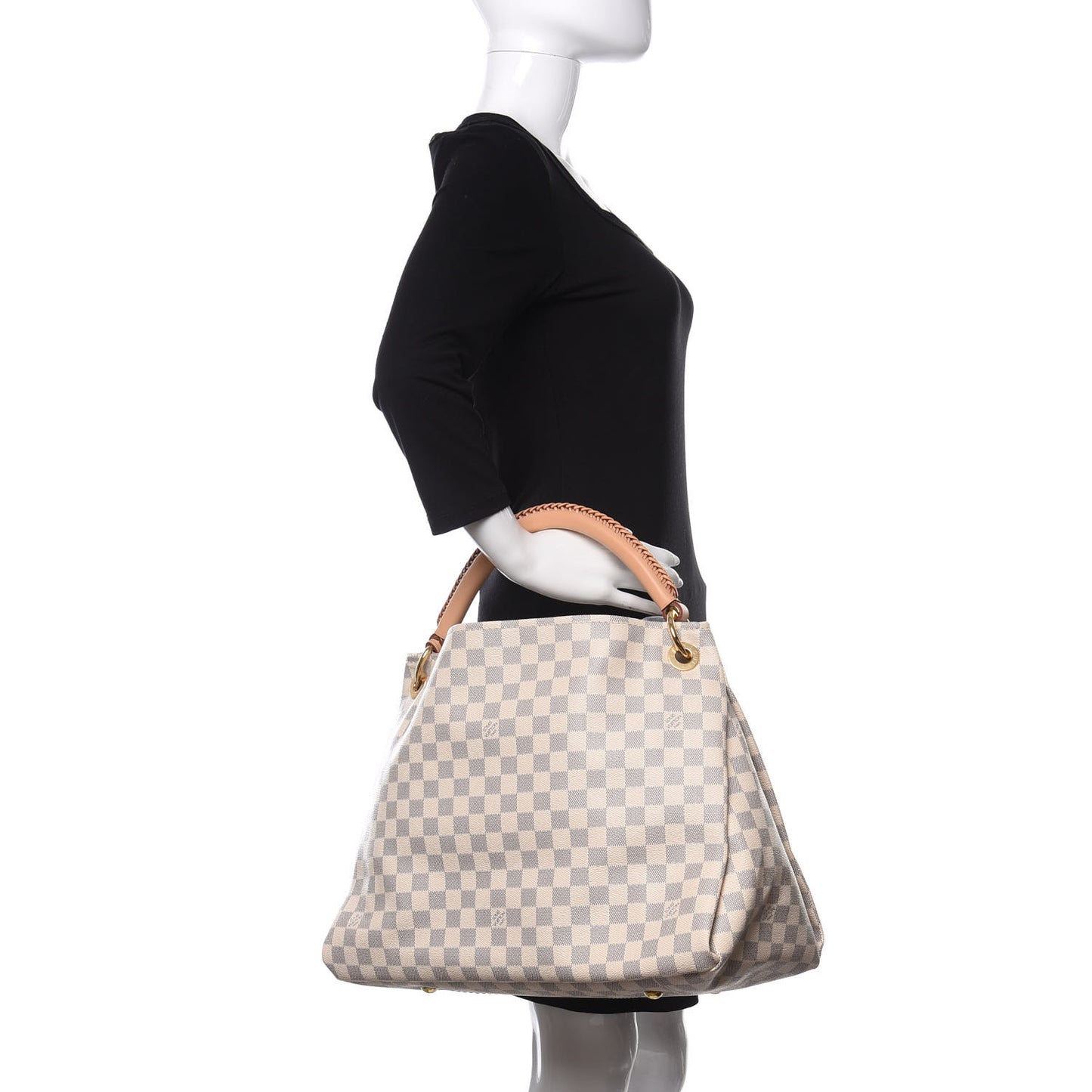 Damier Azur Artsy MM
