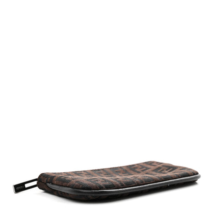 Fendi Zucchino Spalmati Forever Coin Pouch Key Case Nocciola 4 of 6