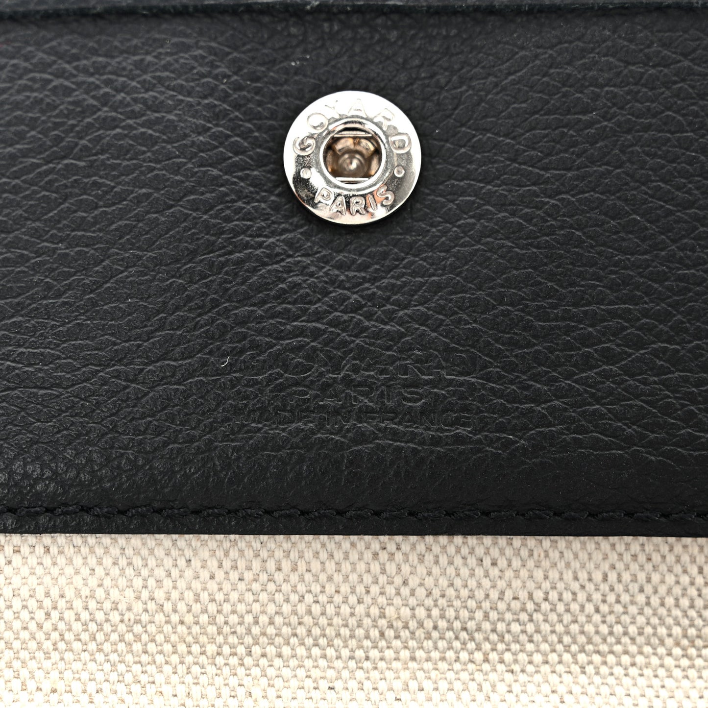 Goyardine Pouch Black