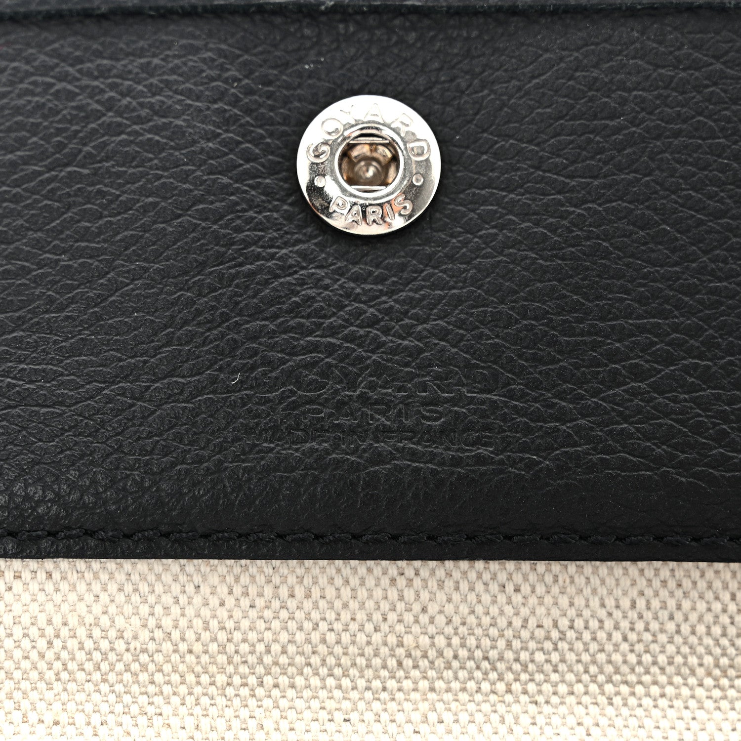 Goyard Goyardine Pouch Black 6 of 6