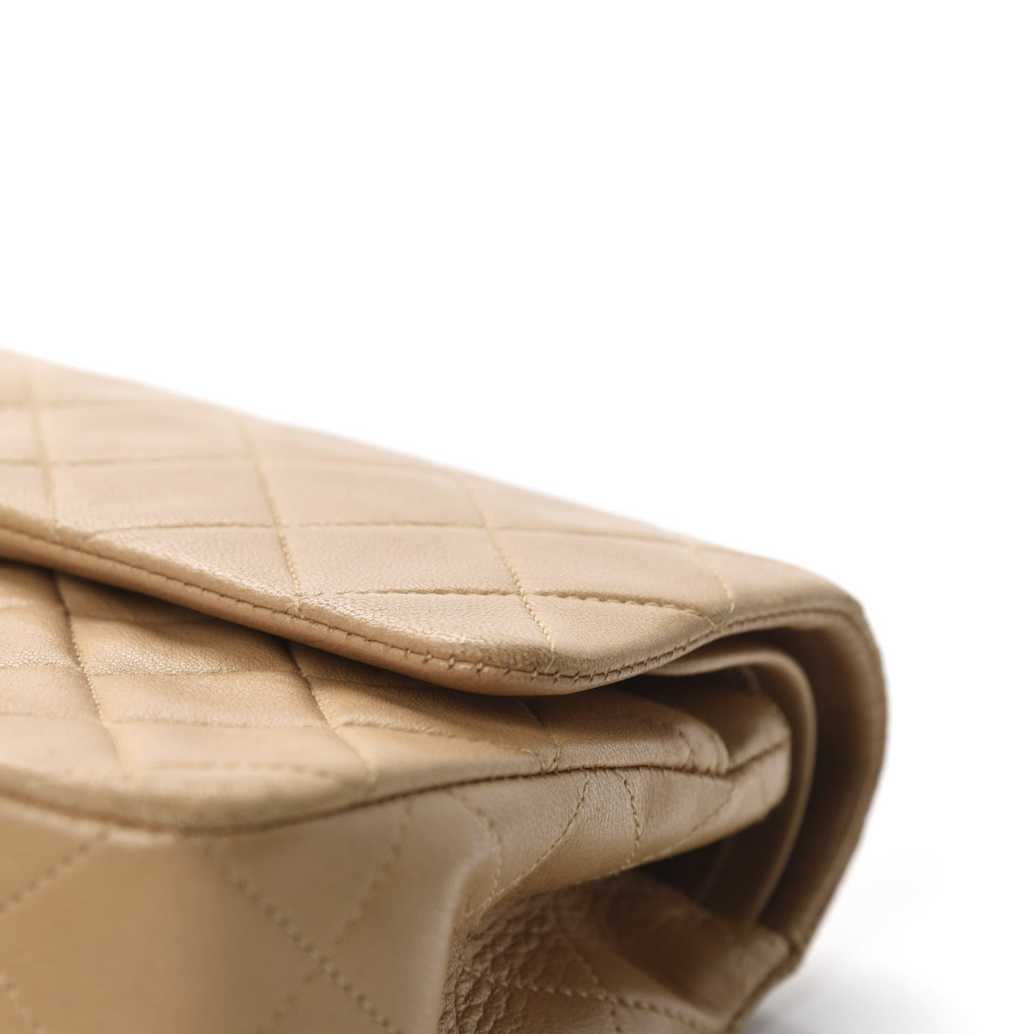 Chanel Lambskin Quilted Small Double Flap Beige 9 of 21