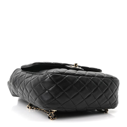 Chanel Lambskin Quilted Large in Seoul Backpack Black 3 of 9