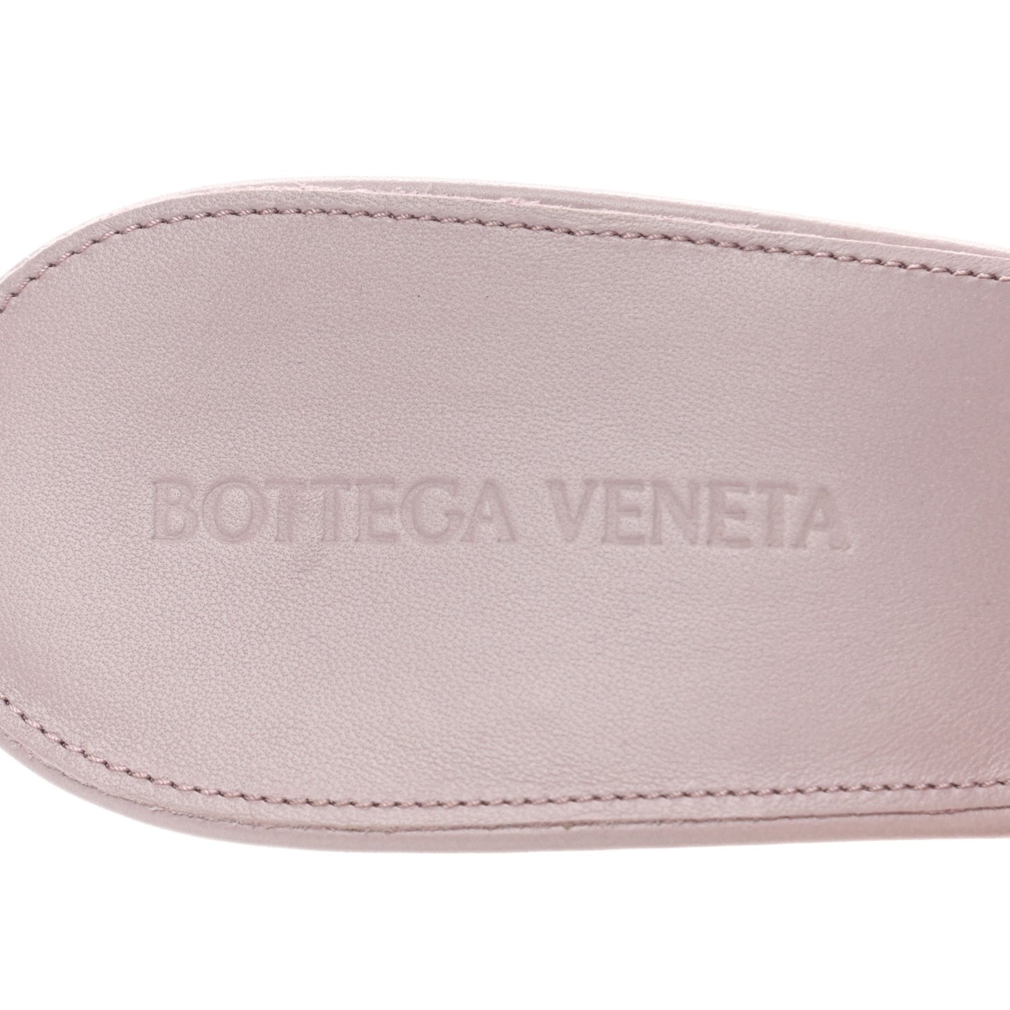Nappa Maxi Intrecciato Lido 90mm Mule Sandals 41 Magnolia