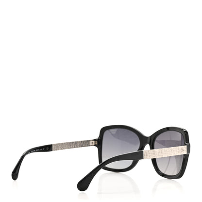 Chanel Square Winter Polarized Sunglasses 5383 Black 4 of 9