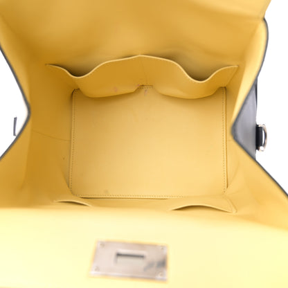 Hermes Evercolor Tri-Color Toolbox 20 White Black Jaune Poussin 5 of 24