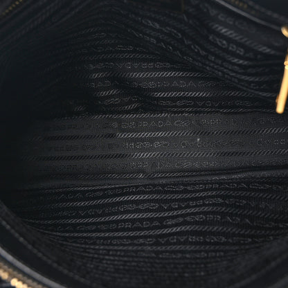 Prada Saffiano Medium Galleria Double Zip Tote Black 5 of 9