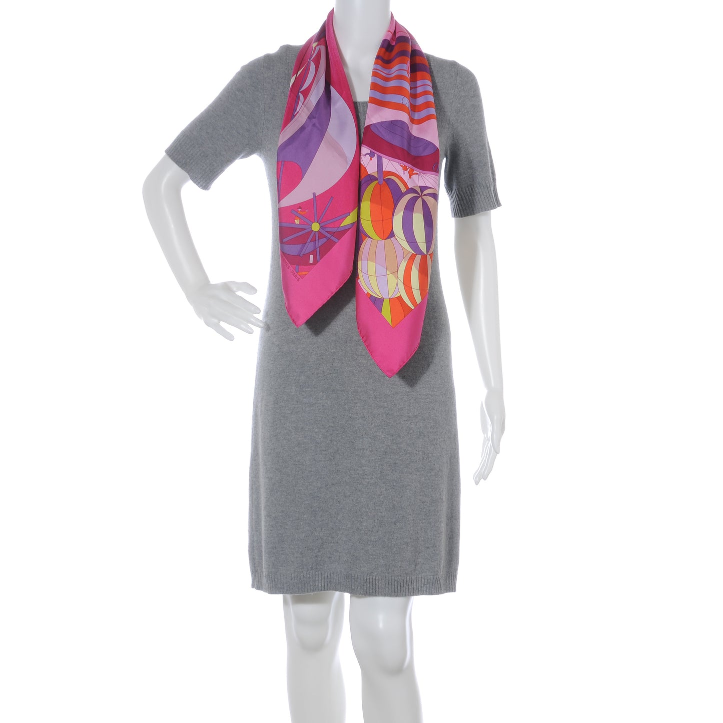 Silk Les Folies Du Ciel II Scarf 90