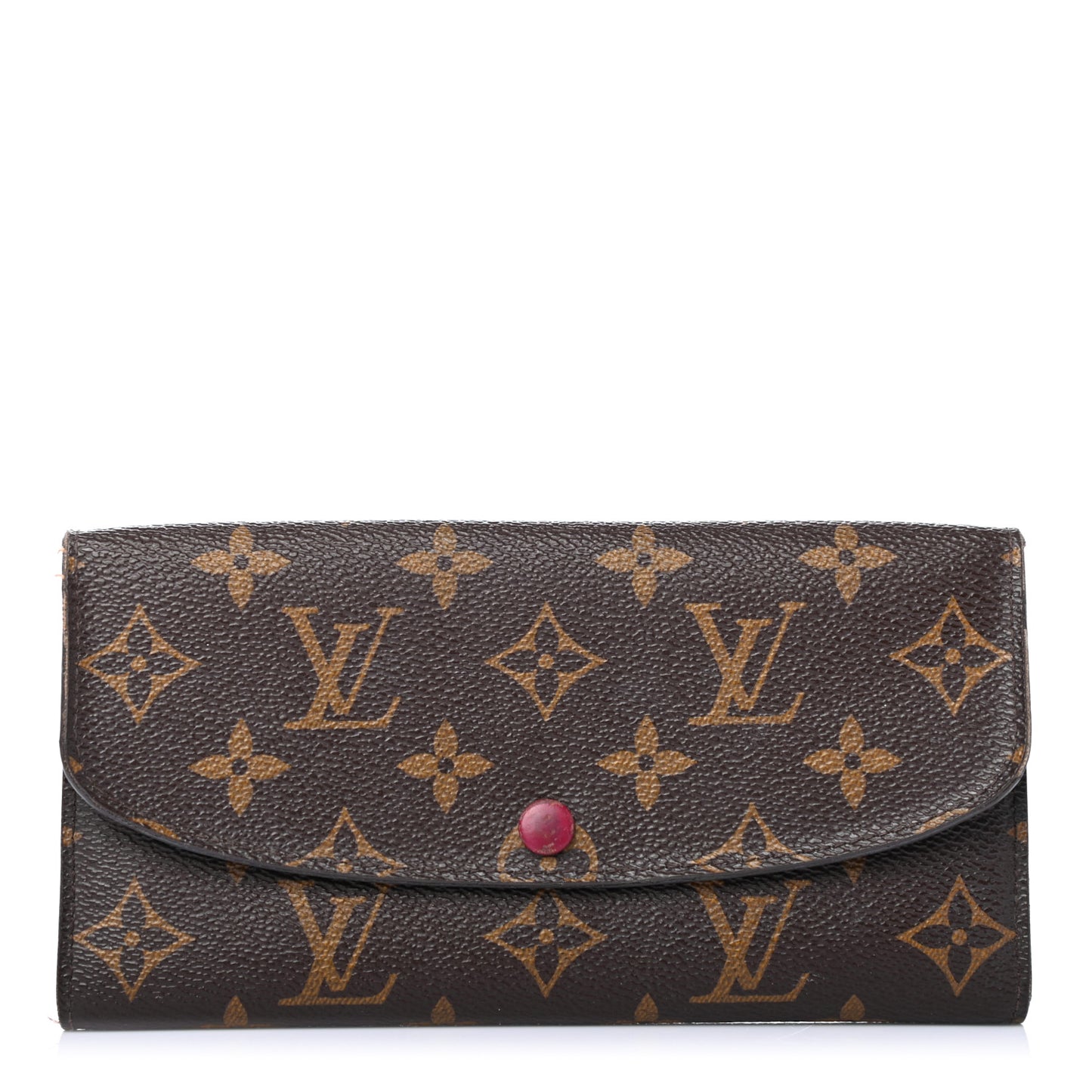 Monogram Emilie Wallet Fuchsia
