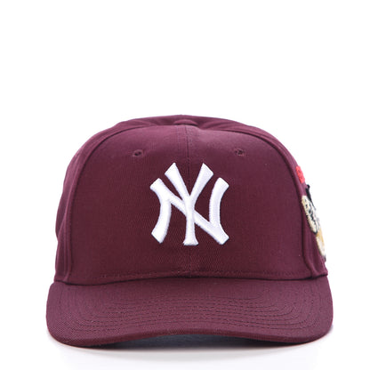 Gucci X MLB Cotton NY Yankees Baseball Hat 57-61 Lacquer 4 of 10