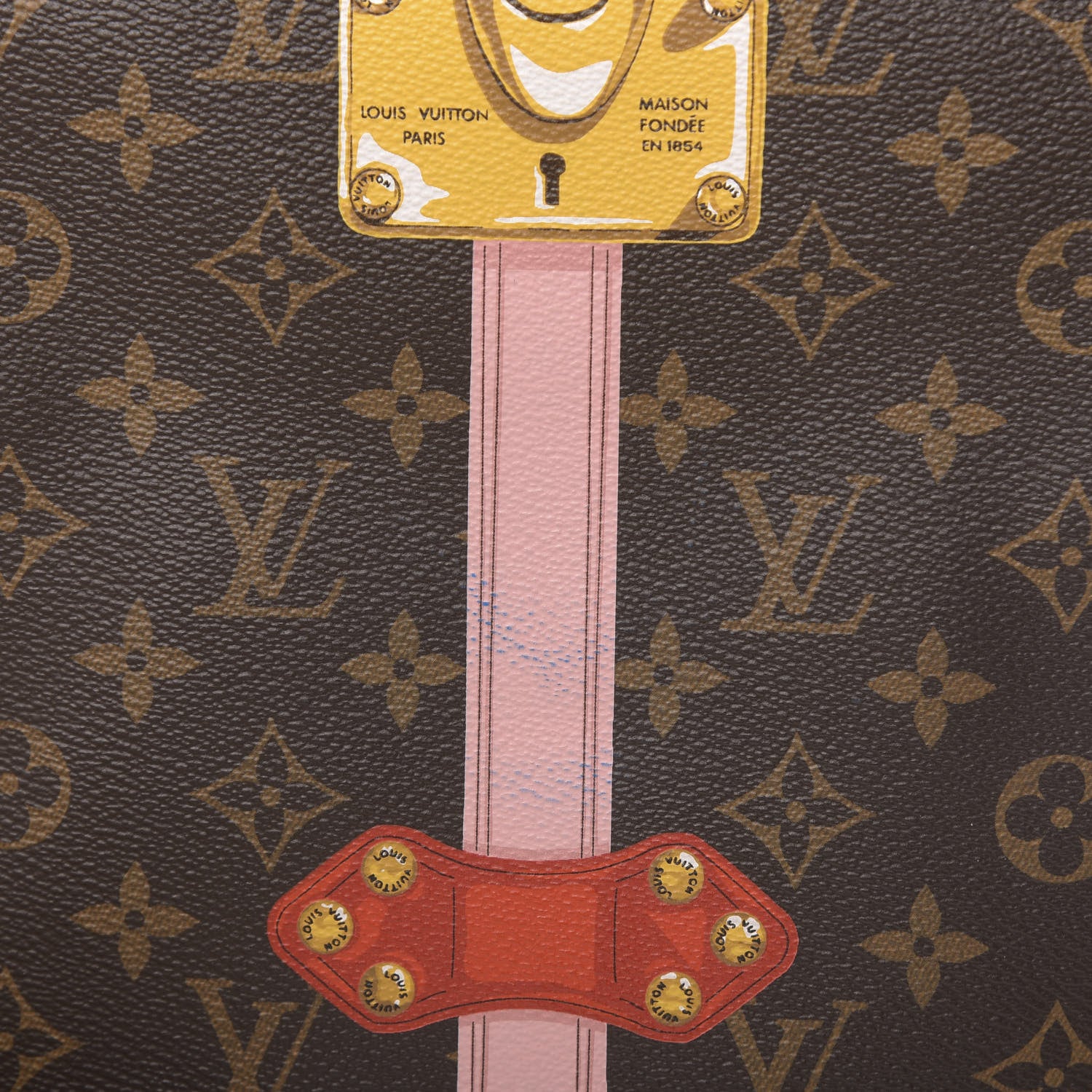 Louis Vuitton Monogram Summer Trunks Neo Neverfull MM 10 of 13