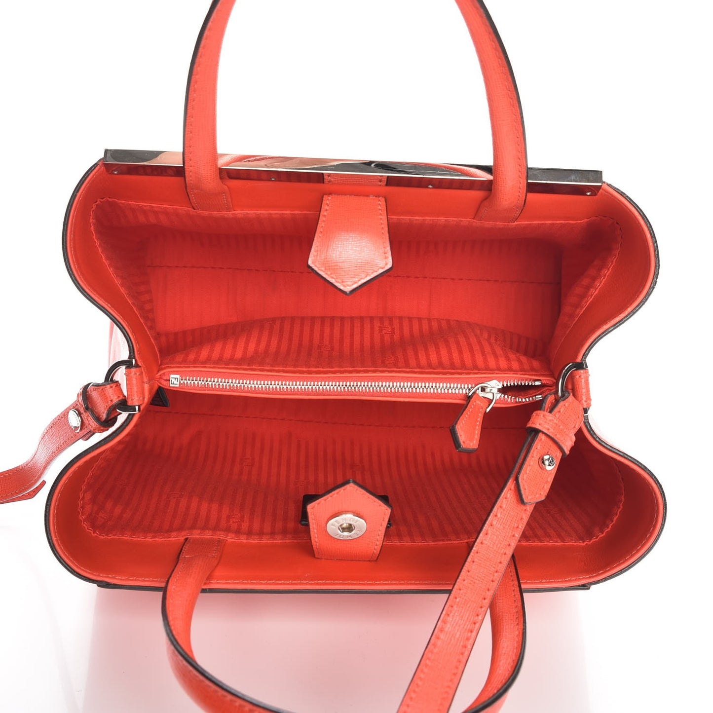 Vitello Elite Petite 2Jours Tote Papavero