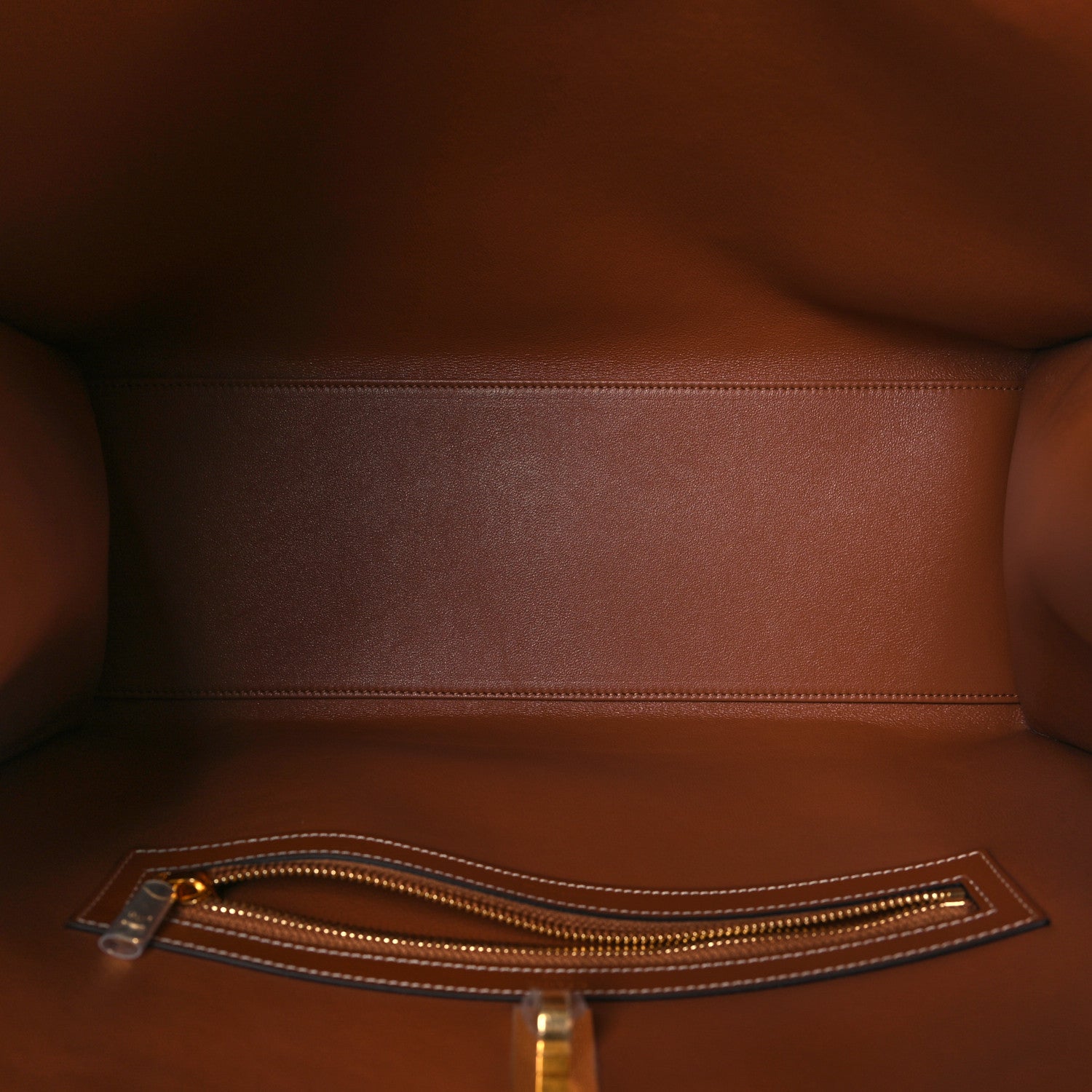 Celine Smooth Calfskin Cabas 16 Bag Tan 5 of 8