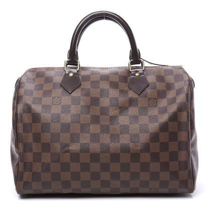 Louis Vuitton Damier Ebene Speedy 30 1 of 9