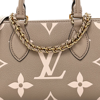 Louis Vuitton Empreinte OnTheGo East West Dove Cream 7 of 9