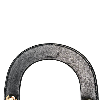 Christian Dior Lambskin Cannage Mini Lady Dior Black 14 of 16