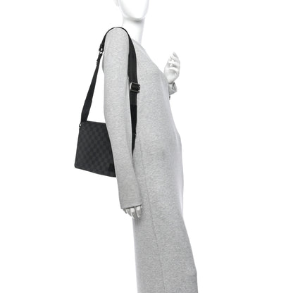 Louis Vuitton Damier Graphite District PM 2 of 15