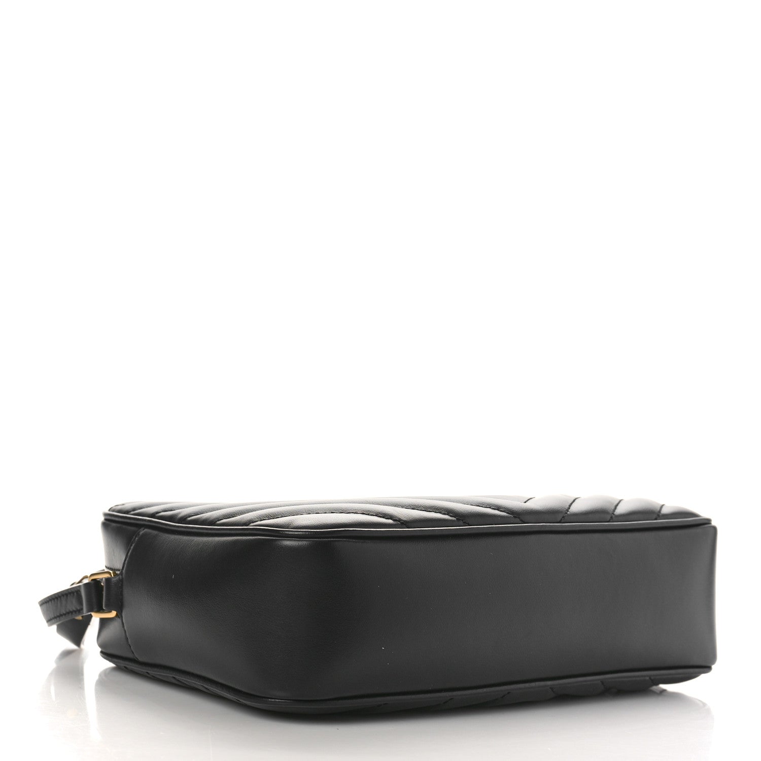 Saint Laurent Calfskin Matelasse Monogram Lou Camera Bag Black 4 of 9