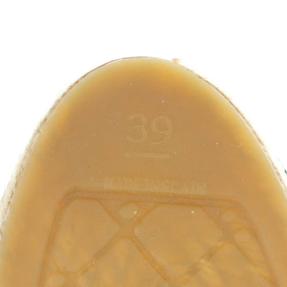 Chanel Patent Sequin CC Espadrilles 39 Black 6 of 9