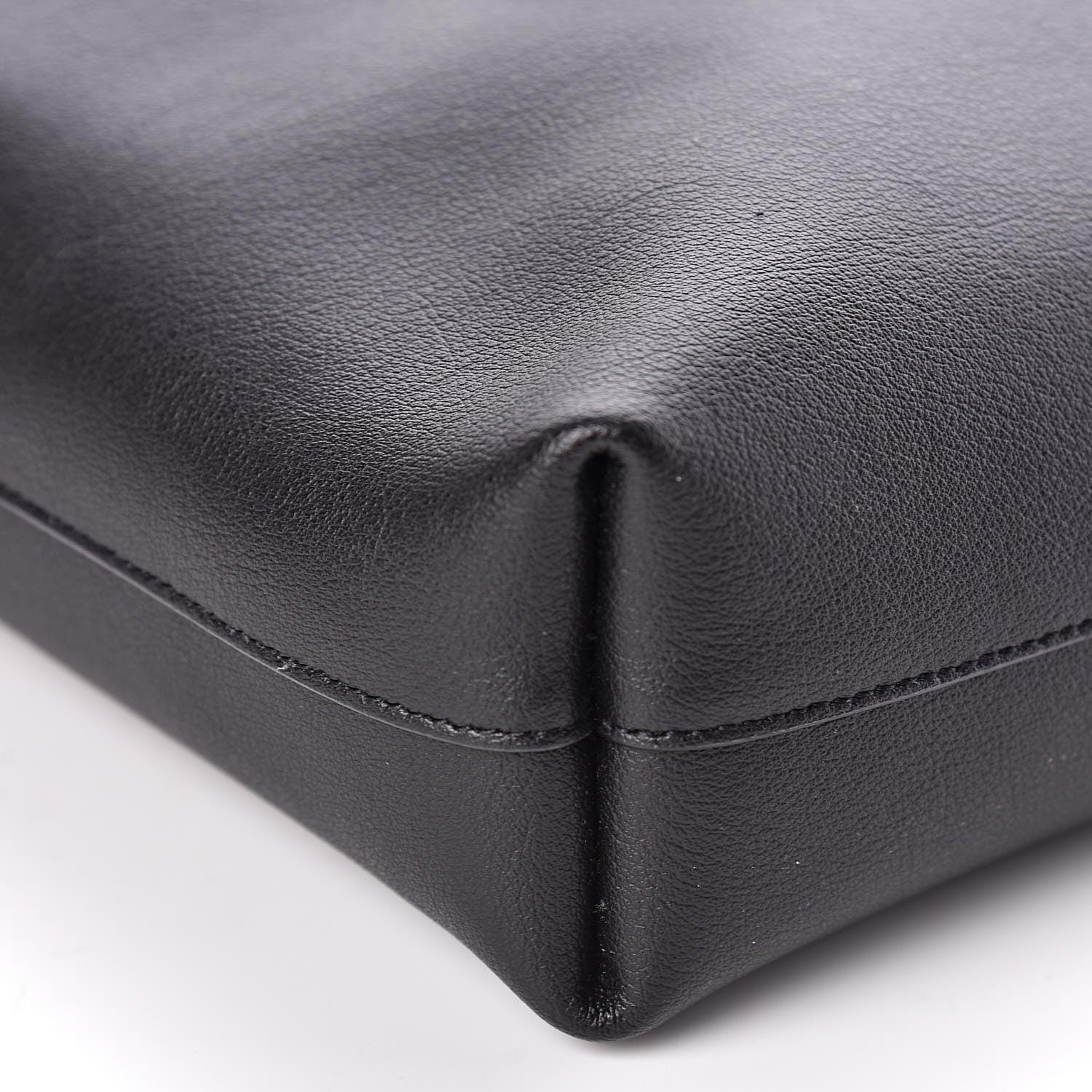 Saint Laurent Calfskin Toy Shopping Tote Black 8 of 9