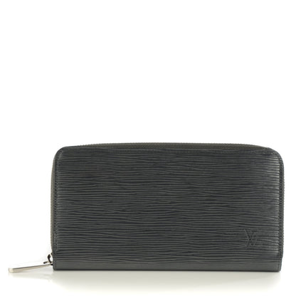 Louis Vuitton Epi Zippy Organizer Wallet Anthracite Nacre 1 of 7