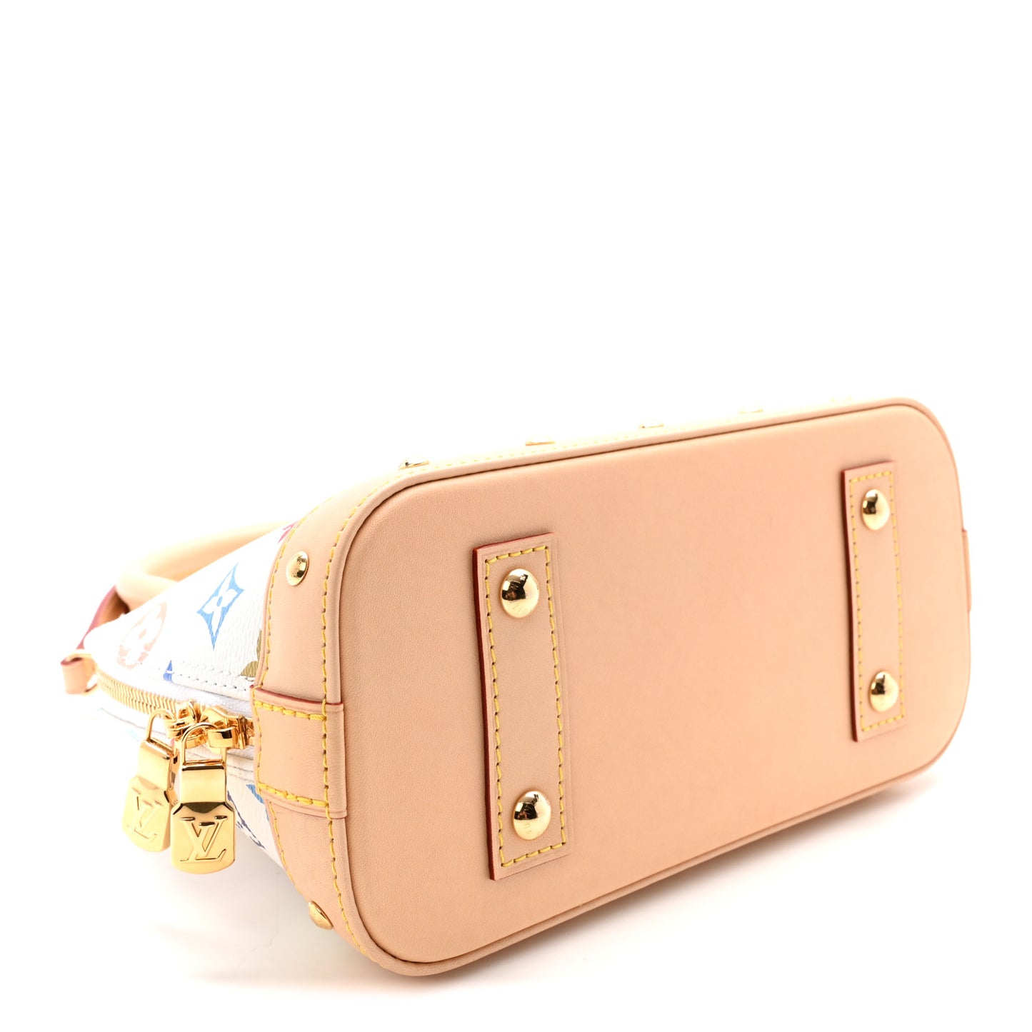 LV x TM Monogram Multicolor Alma BB White