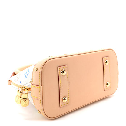 Louis Vuitton LV x TM Monogram Multicolor Alma BB White 4 of 10