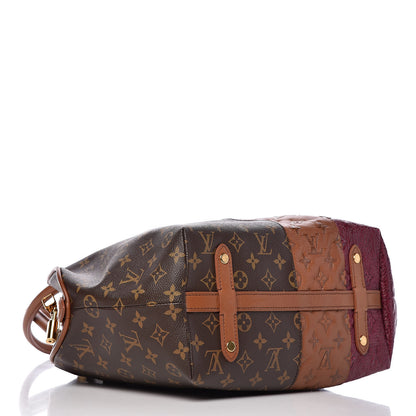 Louis Vuitton Monogram Stripes Medium Bag Bordeaux 4 of 12