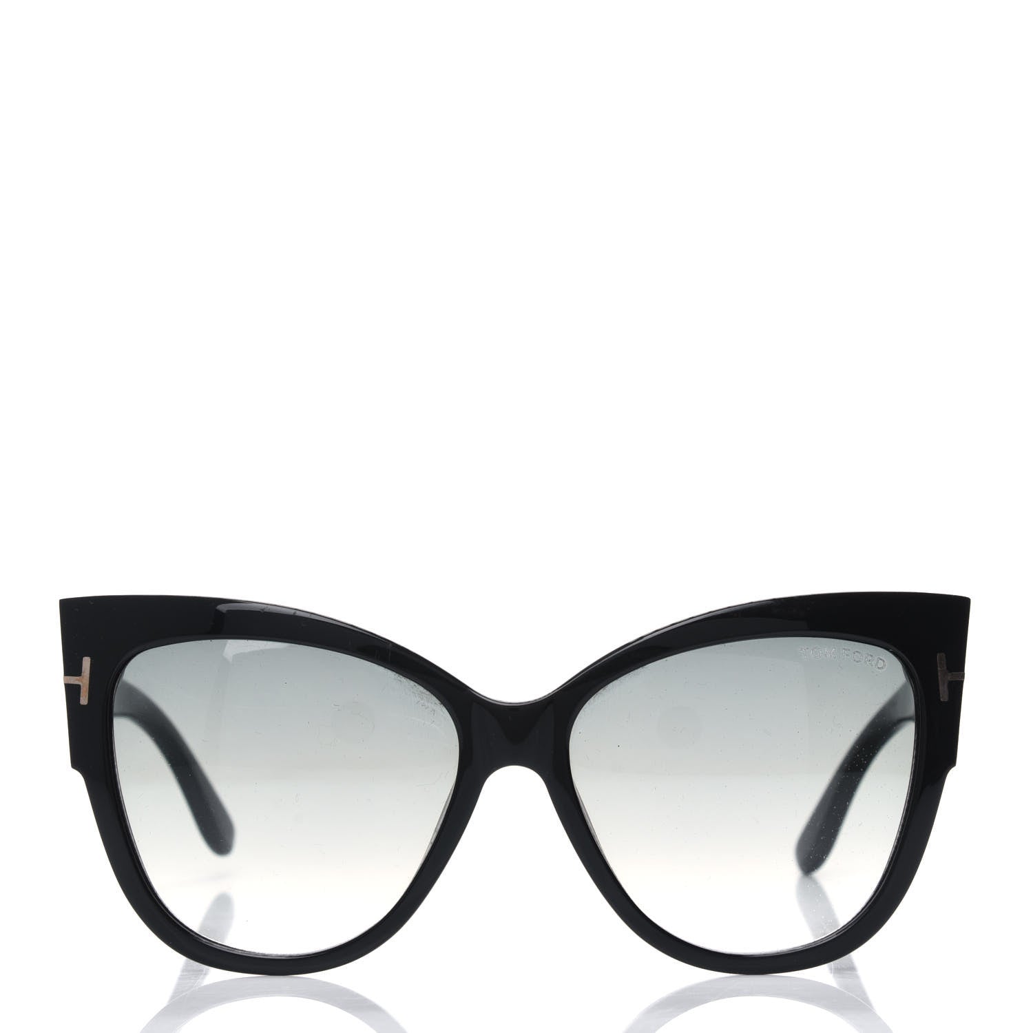Tom Ford Acetate Anoushka Cat Eye Sunglasses TF371 Black 2 of 4