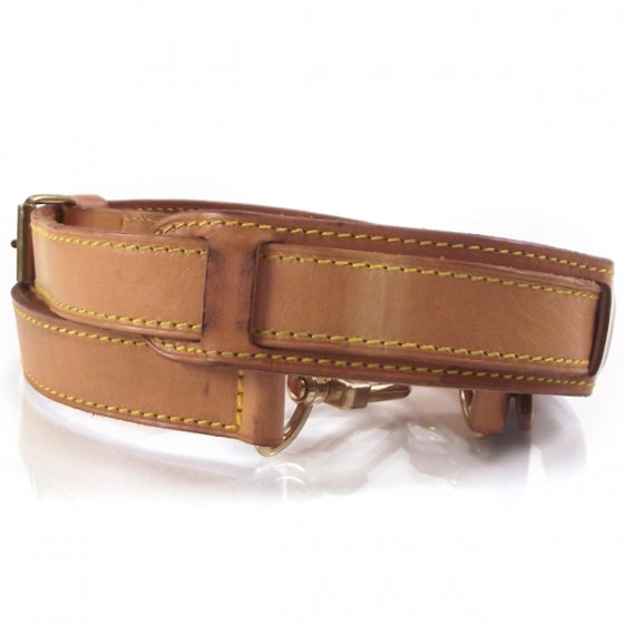 Louis Vuitton Vachetta Leather Luggage Shoulder Strap 2 of 4