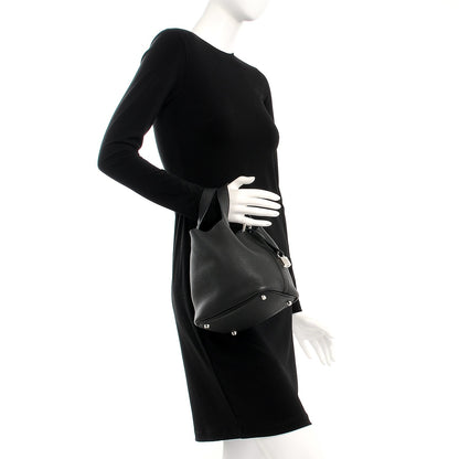 Hermes Taurillon Clemence Picotin Lock 18 PM Black 2 of 10