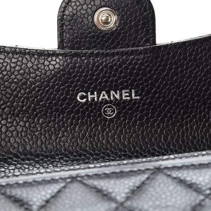 Chanel Caviar Quilted Flap Card Holder Black 6 of 11