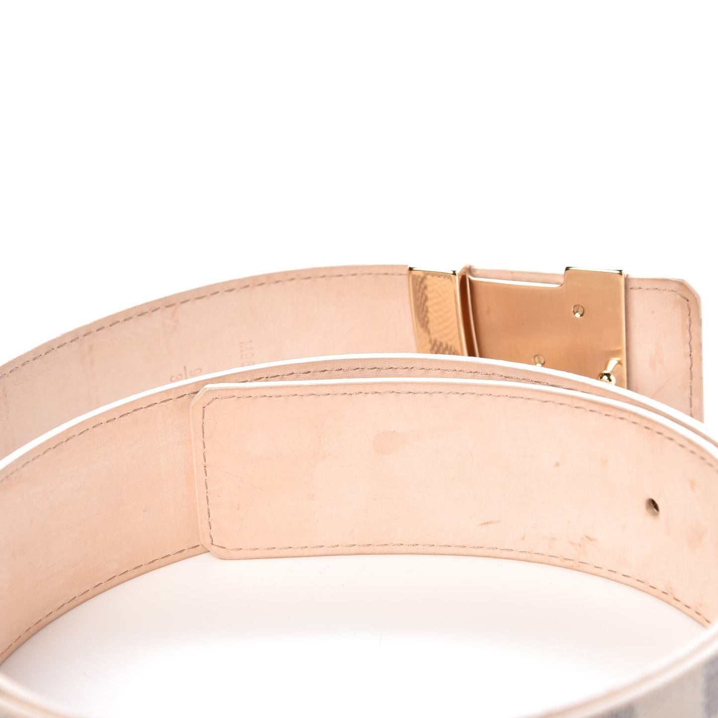 Damier Azur LV Initiales Belt 95 38