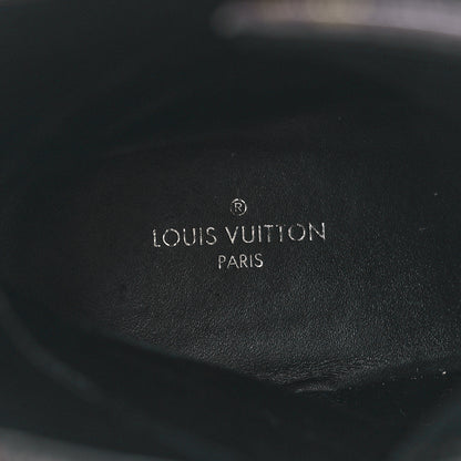 Louis Vuitton Suede Calfskin Monogram Laureate Platform Desert Boots 37.5 Beige 7 of 8