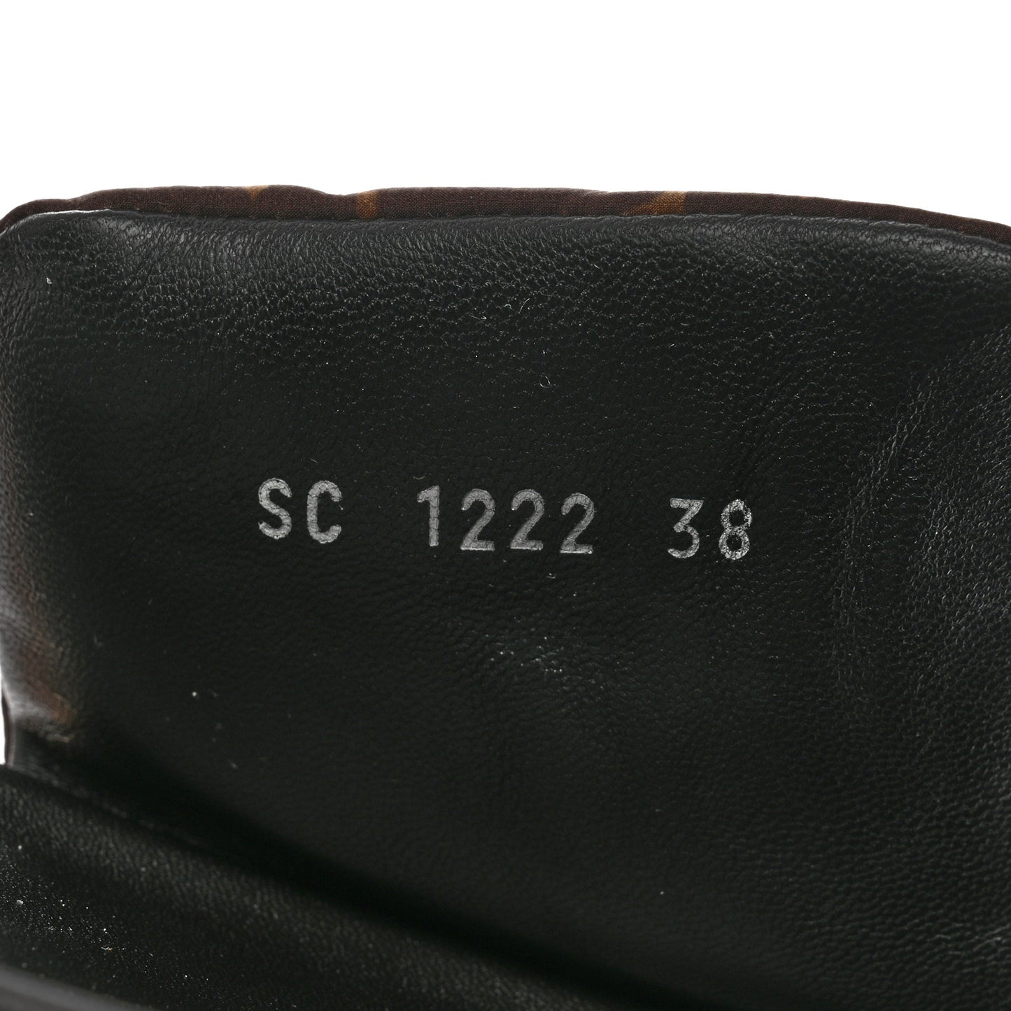 Nylon Monogram LV Pool Pillow Flat Comfort Mule 38 Cacao Brown