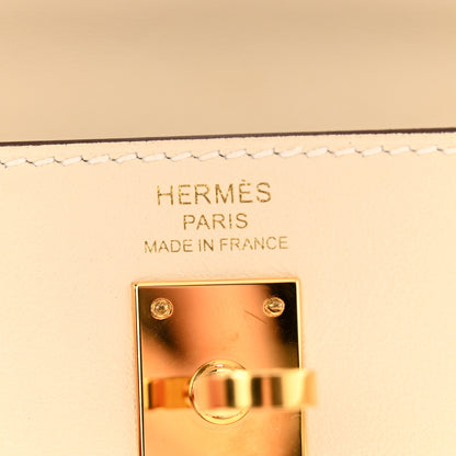 Hermes Swift Colormatic Kelly Retourne 25 Nata Chai Cuivre Lime Mauve Sylvestre Bleu Brume 6 of 11