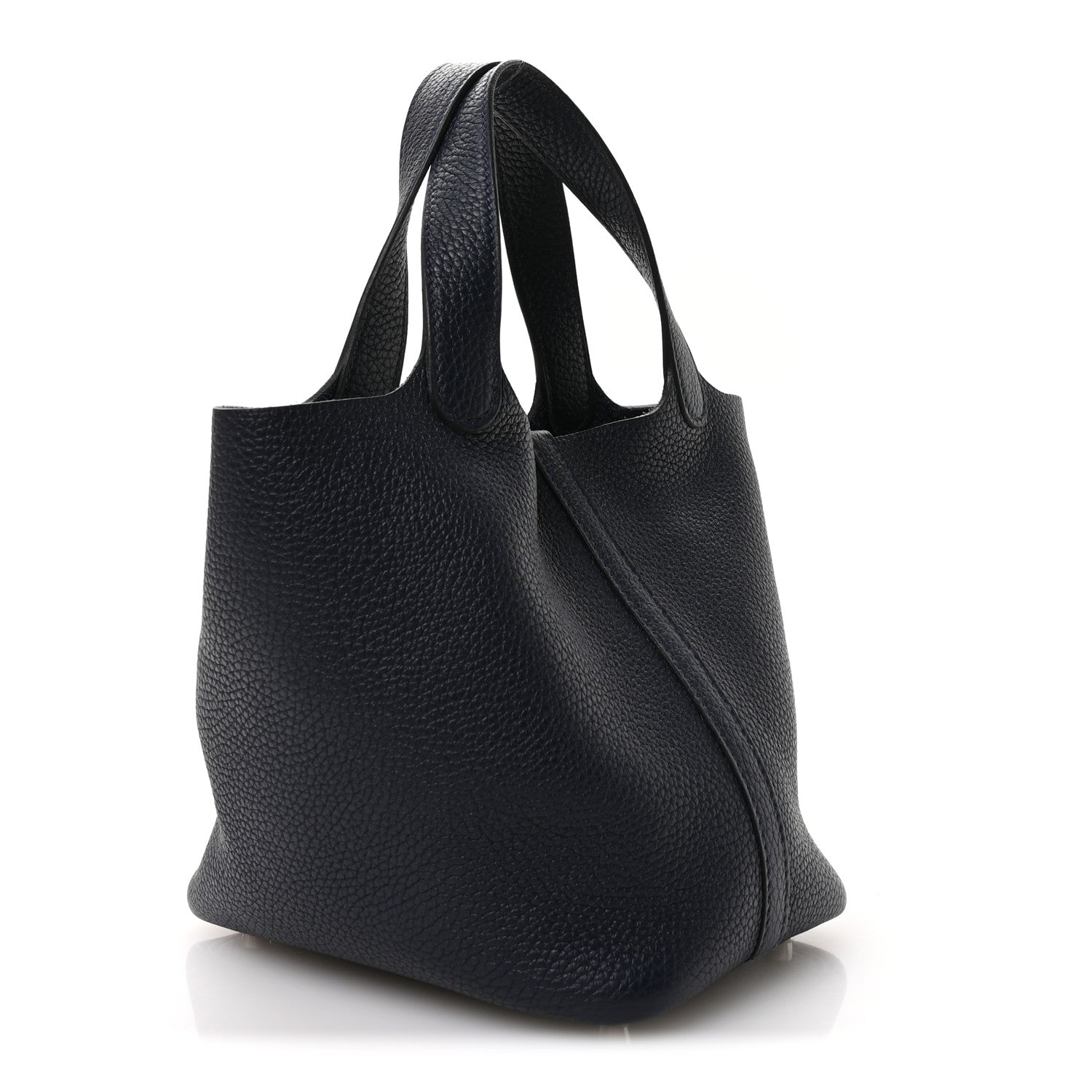 Hermes Taurillon Clemence Picotin Lock 18 PM Bleu Nuit 3 of 13